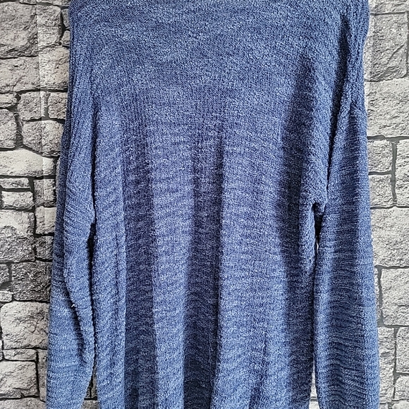 Calvin Klein Womens Blue V Neck Sweater Size XXL - Picture 2 of 9